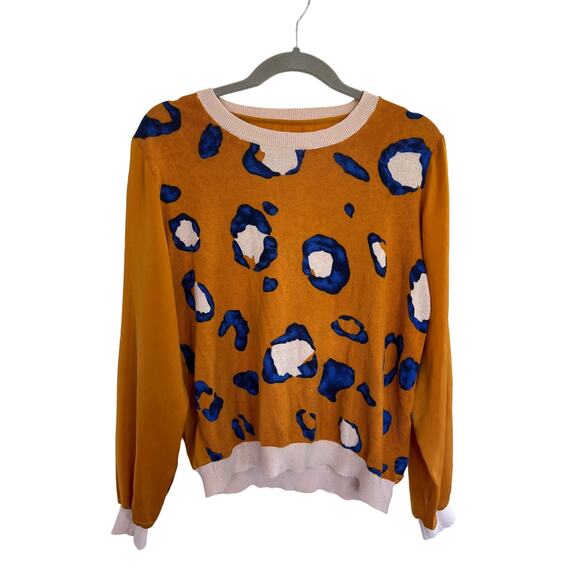3.1 Phillip Lim for Target size large cheetah print popover top - Picture 1 of 4